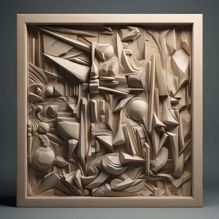 نموذج ثلاثي الأبعاد لآلة CNC 3D Art 